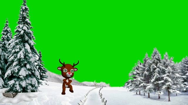 Новогодний футаж ( хромакей) / Happy New Year - Green Screen Fottage смотреть онлайн