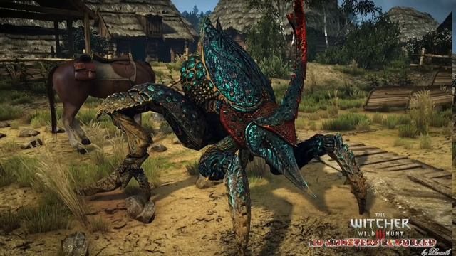 The Witcher 3 Next Gen Monsters Comparison смотреть онлайн