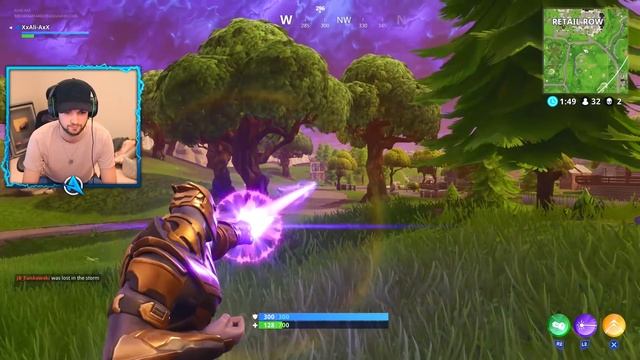 *NEW* THANOS GAMEPLAY in Fortnite: Battle Royale! (INFINITY GAUNTLET) смотреть онлайн