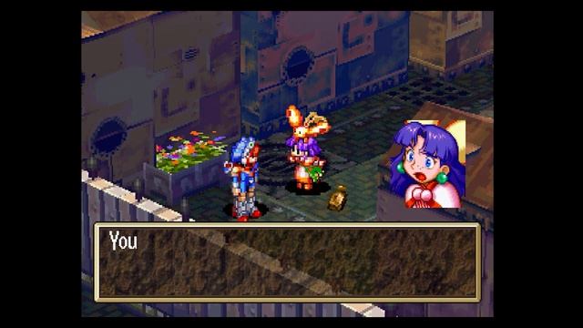 Grandia English Translation Gameplay For Sega Saturn With MODE