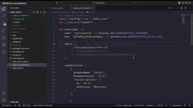 Guide to run wdio tests using githubActions in browserstack смотреть онлайн