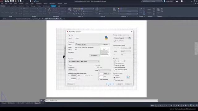 15. How to Setup Landscape Plan on Paper | AutoCAD for Landscape Design смотреть онлайн