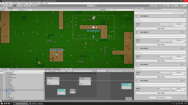 I made an RPG only with Visual Scripting! (NO CODE) смотреть онлайн