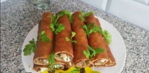 Печеночные блины, блины с начинкой