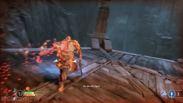 God of War (PS4) - Inside the Mountain Walkthrough [HD 1080P] смотреть онлайн