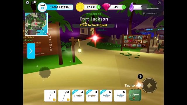 How to get every fish at Eruption Island in Roblox fishing simulator. смотреть онлайн