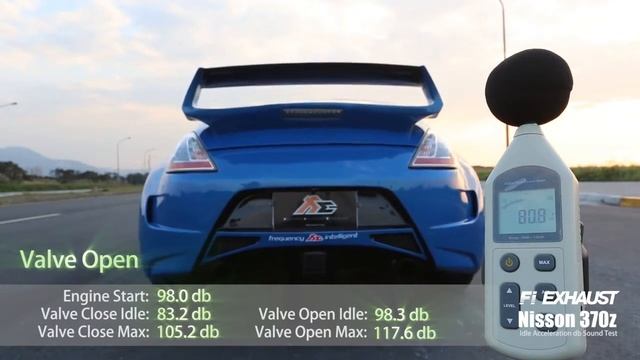 Fi Exhaust Nissan 370z Valvetronic Sound Acceleration db Test Frequency Intelligent Exhaust YouTu смотреть онлайн
