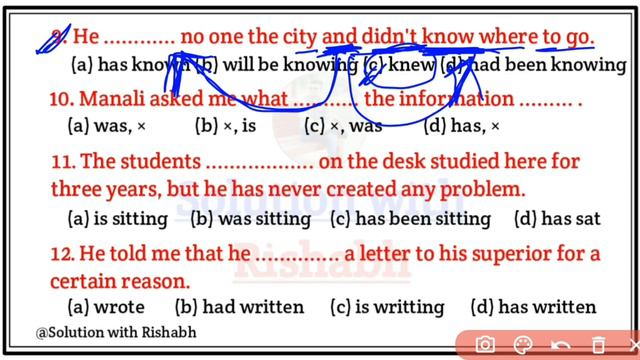 Tense Practice Set for All Competitive Exams | Choose the correct form of verb | Fill in the blanks смотреть онлайн