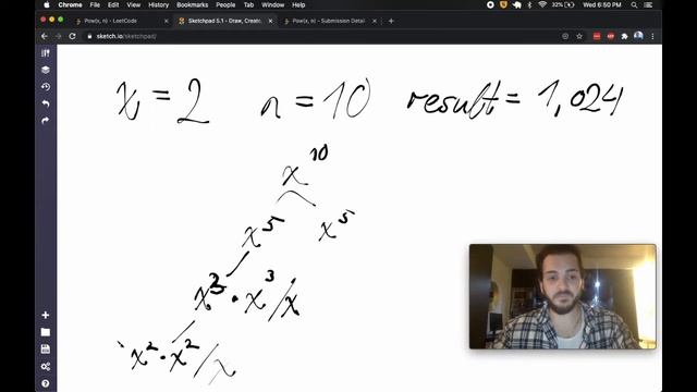 POW(X, N) (Leetcode) - Code & Whiteboard смотреть онлайн
