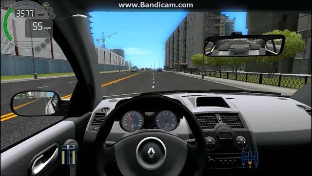City Car Driving 1.5.2 Renault Megane 2.0i [G27] смотреть онлайн