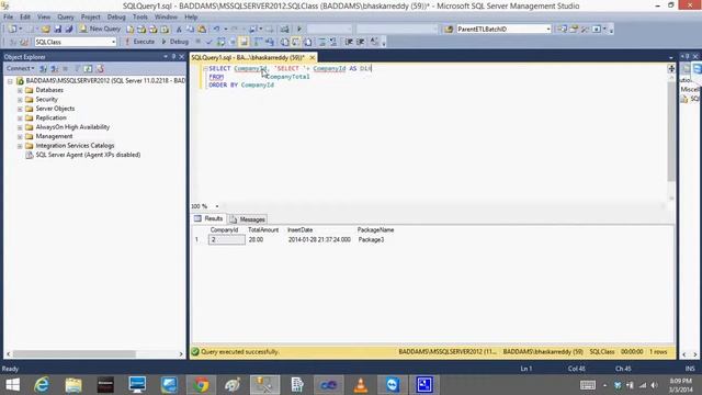 SQL SERVER SSRS Lesson4 Parameterized report in detail Bhaskar Reddy Baddam смотреть онлайн