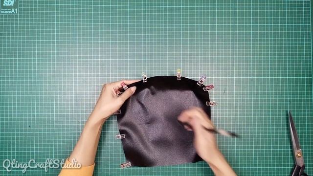 DIY Cara Membuat Tas/Mini Crossbody Bag Tutorial & Pattern смотреть онлайн