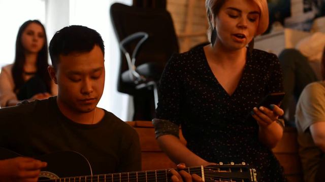 Квартирник56 - 03.05.18 - Юлия Савичева - "Если в сердце живет любовь" - Мария и Артем смотреть онлайн