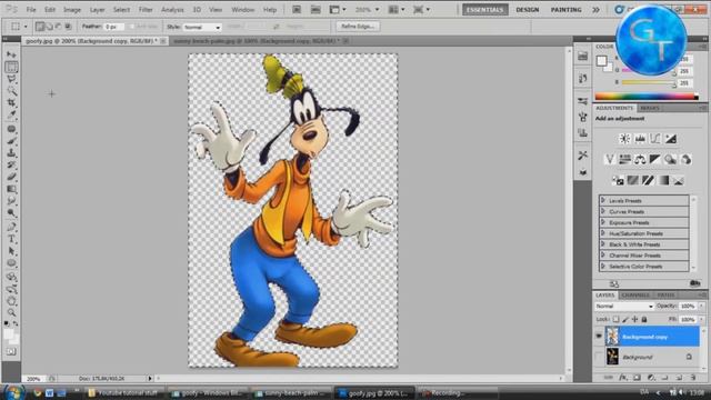 Photoshop CS5 #15: White to Transparent (Jpg to Png) смотреть онлайн