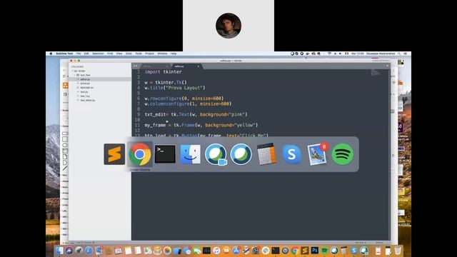 GUI in Python - Layout e Frame in Tkinter смотреть онлайн