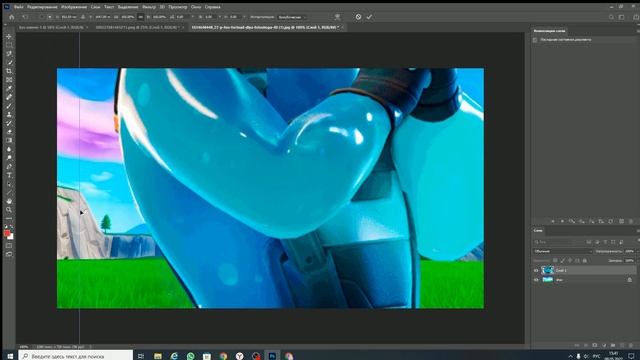 Как начать фотошопить в Adobe Photoshop для навичков!! смотреть онлайн