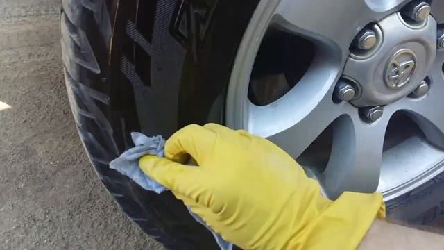 Миф о чернителе шин!!!