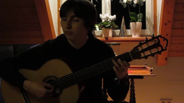 Bryan Adams - Christmas Time on Classical Guitar (Acoustic Cover) смотреть онлайн