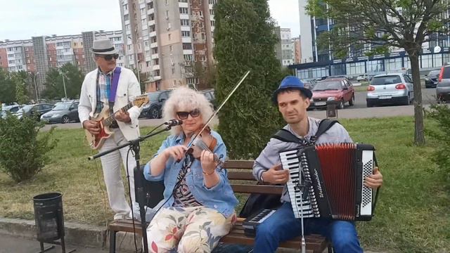 Черкасская Набережная. Речной порт. Музыканты на Набережной смотреть онлайн