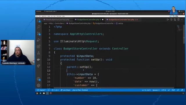 GraphQL Testes das Mutations + Laravel Octane + Arquitetura - #004 смотреть онлайн
