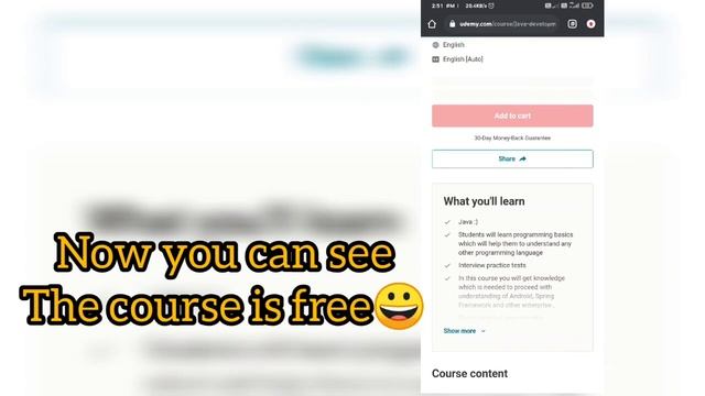 Free Java course from udemy #java #udemy смотреть онлайн