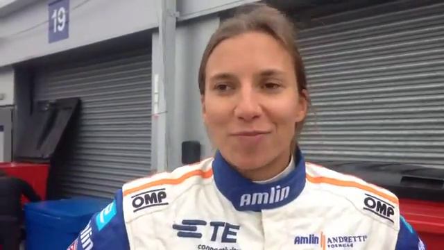 Simona De Silvestro tras los 4º tests de Fórmula E en Donington Park смотреть онлайн