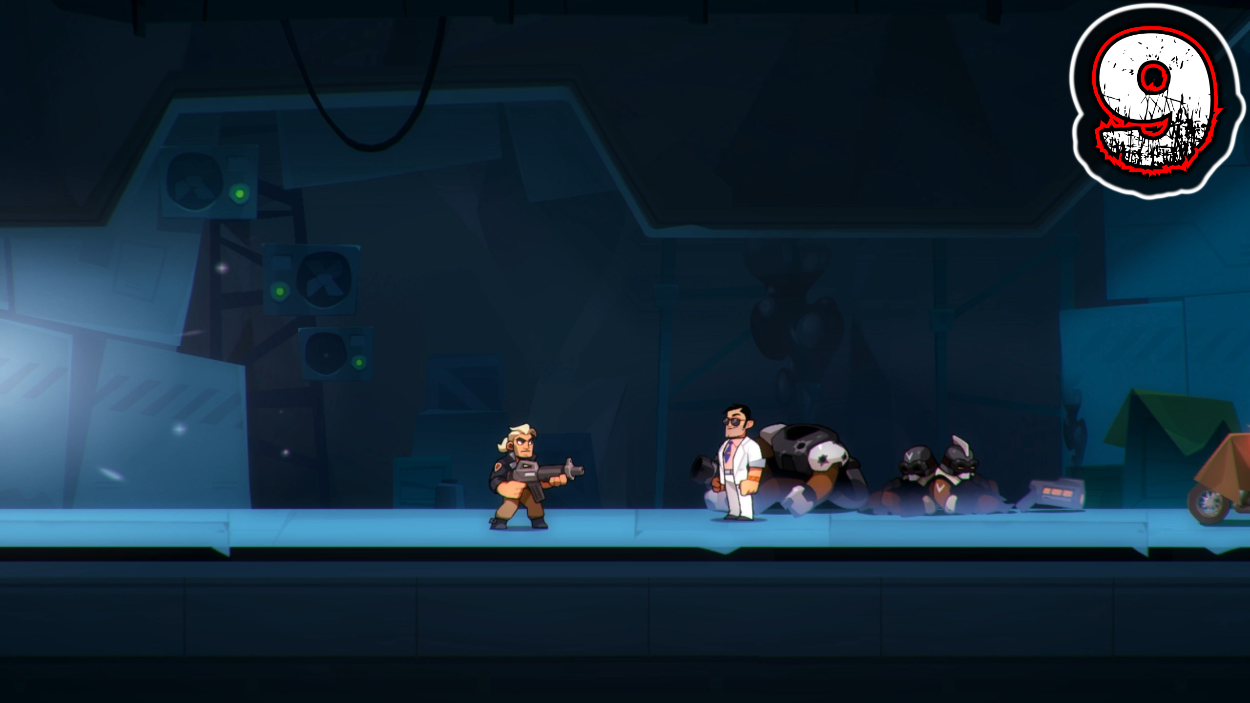 BLAST BRIGADE VS. THE EVIL LEGION OF DR. CREAD #9 - Буровая Станция. Крыши смотреть онлайн