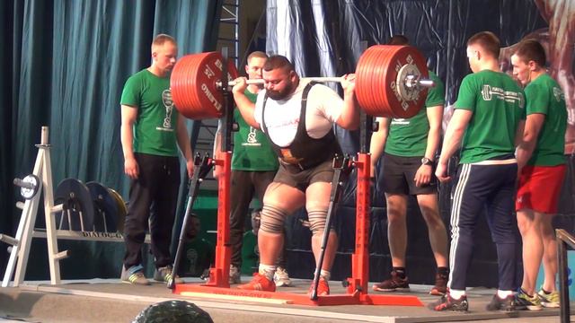 Yarymbash Yevgen squat 485.5kg NO LIFT - Super-Cup of Titans 2016 смотреть онлайн