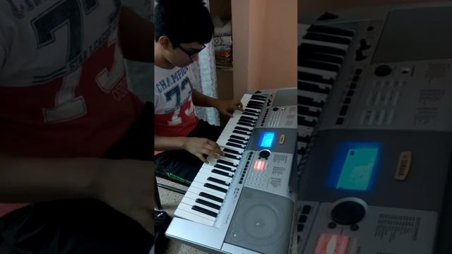 Kabhi jo badal barse on yamaha psr i-425 смотреть онлайн