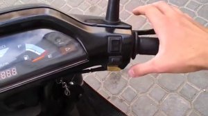 Как должен заводиться японский скутер (HONDA TACT 24)
