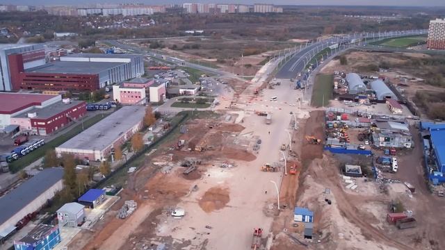 Северо-Восточная хорда - От Лухмановской до Зенинского шоссе (14.10.2022) смотреть онлайн