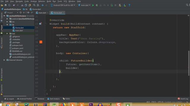 Flutter Json Parsing-Learn How To Work With http Request and Develop A Complete App. смотреть онлайн