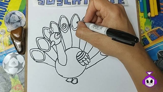 Cómo DIBUJAR al NUEVO ?PAVO REAL? de ADOPT ME ROBLOX/How to DRAW PEACOCK from ADOPT ME ROBLOX смотреть онлайн