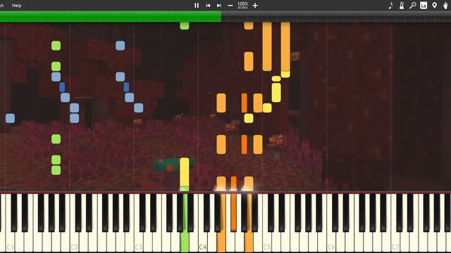[Piano Transcription] Lena Raine - Pigstep (Minecraft Nether Update) Piano смотреть онлайн