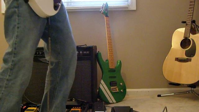 Ibanez 2550Z Riff using ValveKing, Boss Pedalboard смотреть онлайн