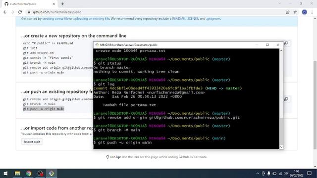 05 Git Push Public Repository смотреть онлайн