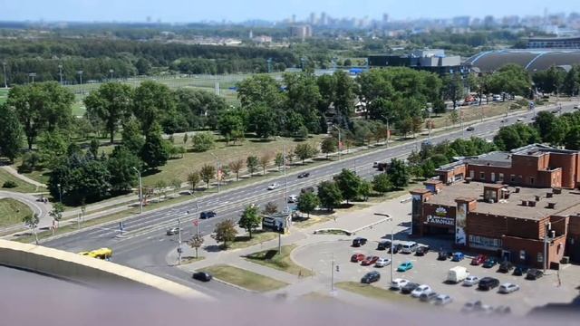 Минск - Вид на проспект Победителей смотреть онлайн
