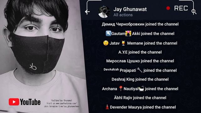 how to add real telegram chennal subscribers/members | best method last seen activity@JayGhunawatOf смотреть онлайн
