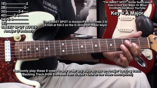 How To Play A Guitar Solo In Any Key In 5 Minutes Without Scales @EricBlackmonGuitar смотреть онлайн