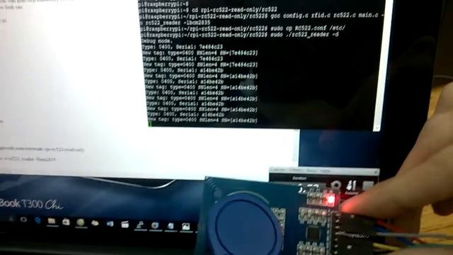 quet the tag Rssberry với RFID RC522 смотреть онлайн