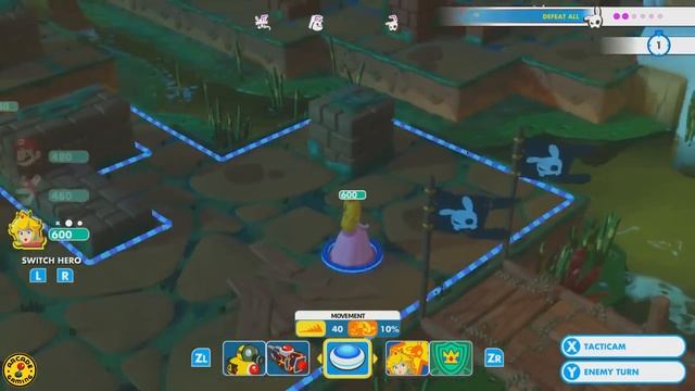 Mario + Rabbids Kingdom Battle Full Game смотреть онлайн