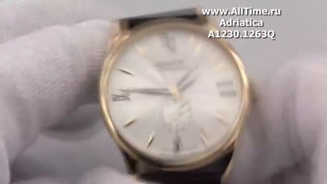 Мужские наручные швейцарские часы Adriatica A1230.1263Q смотреть онлайн