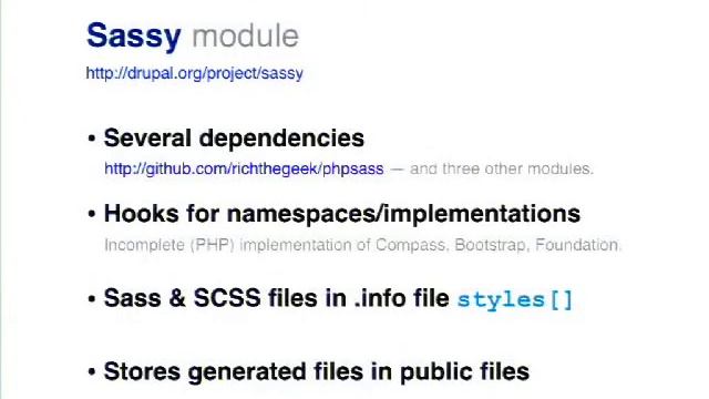 DrupalCon Denver 2012: USING SASS & COMPASS IN DRUPAL THEMING смотреть онлайн