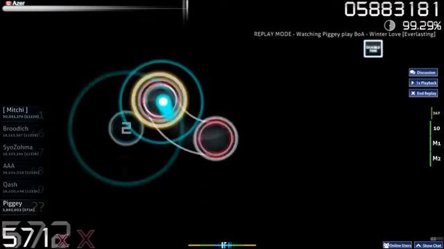 [Osu!] BoA - Winter Love [Everlasting] +DT FC by Piggey смотреть онлайн