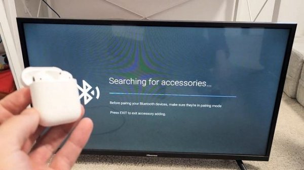 Hisense Smart TV: How to Connect/Pair Apple AirPods