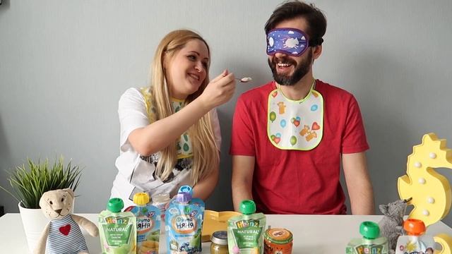 ЧЕЛЛЕНДЖ ДЕТСКОЕ ПИТАНИЕ УГАДАЙ ВКУС / CHALLENGE С ЗАКРЫТЫМИ ГЛАЗАМИ смотреть онлайн