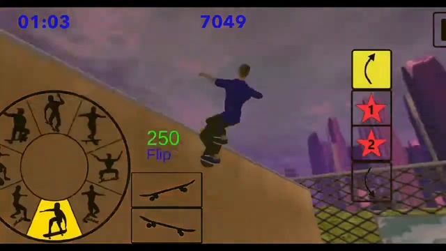 Gameplay - Skating Freestyle Extreme 3D смотреть онлайн