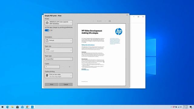 Comment imprimer une photo ou un PDF avec HP Smart (Windows 10 et 11) | HP Smart | HP Support смотреть онлайн