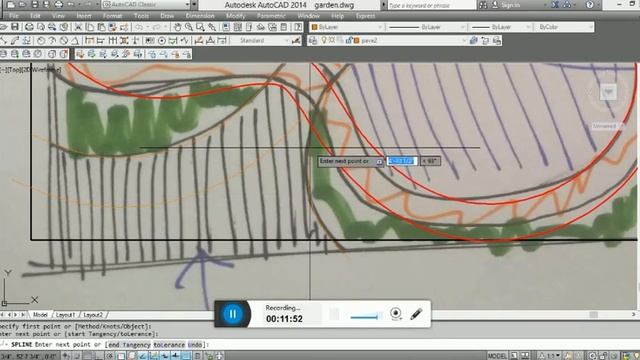 AutoCAD Basic Sketch to Design Part 3 смотреть онлайн