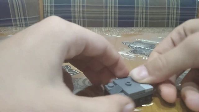 как сделать Лего мини танк т-43